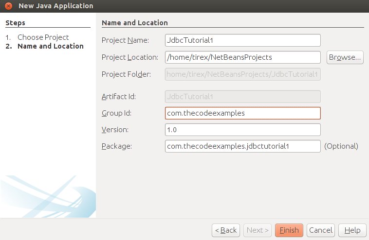 Create new maven project in Netbeans (step 2)