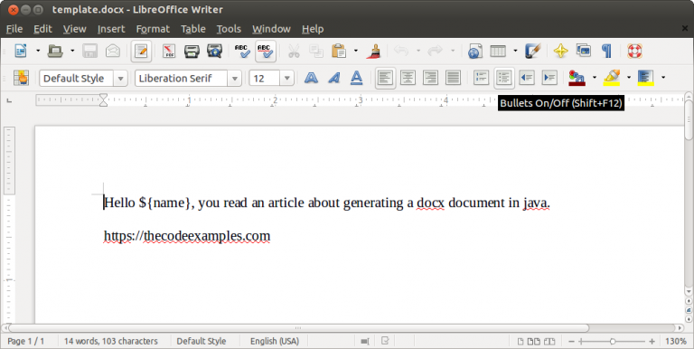 How To Generate A MS Word Document (docx) From Java - The Code Examples